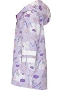 Lila  kinder regenjas Unicorn van Playshoes 2