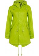 Lime groene dames regenjas / parka HafenCity® van BMS 1