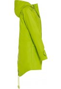 Lime groene dames regenjas / parka HafenCity® van BMS 4