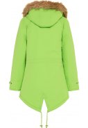 Lime winterjas / parka HafenCity® - SoftLan® + Sorona® 2