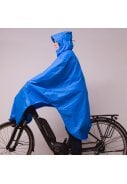 Lowland fietsponcho blauw 5