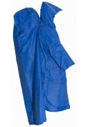 Lowland rugzakponcho blauw 1