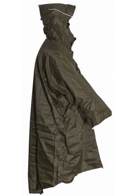 Lowland wandelponcho groen