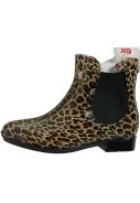 Luipaard print Chelsea enkel regenlaarzen van XQ Footwear 4