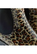 Luipaard print Chelsea enkel regenlaarzen van XQ Footwear 2