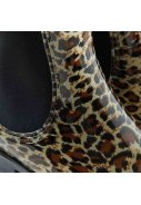 Luipaard print Chelsea enkel regenlaarzen van XQ Footwear 4