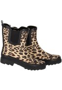 Luipaard print damesregenlaars Chelsea Rubber Rain Boots van XQ 3