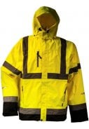 Lyngsøe Rainwear Ademende Shell Regenjas fel geel