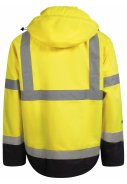 Fel gele ademende regenjas van Lyngsøe Rainwear 2