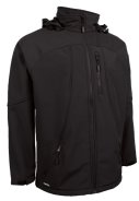 Lyngsøe Rainwear ademende Softshell jas zwart 2