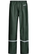 Lyngsøe Rainwear donkergroene regenbroek met reflectie