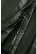 Lyngsøe Rainwear donkergroene regenbroek met reflectie 5
