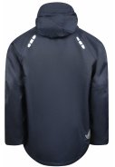 Donkerblauwe ademende regenjas van Lyngsøe Rainwear  3