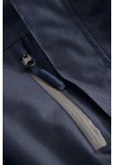 Donkerblauwe ademende regenjas van Lyngsøe Rainwear  4