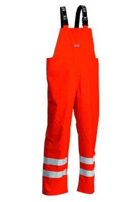Lyngsøe Rainwear Hi-Vis Amerikaanse overall fluor oranje