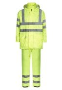 Lyngsøe Rainwear Hi-Vis Regenset fluor geel