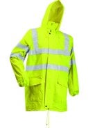 Lyngsøe Rainwear Hi-Vis Regenset fluor geel 4