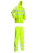 Lyngsøe Rainwear Hi-Vis Regenset fluor geel 2