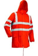 Lyngsøe Rainwear Hi-Vis Regenset fluor oranje 3