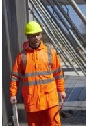 Lyngsøe Rainwear Hi-Vis Regenset fluor oranje 2