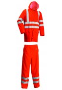 Lyngsøe Rainwear Hi-Vis Regenset fluor oranje 2