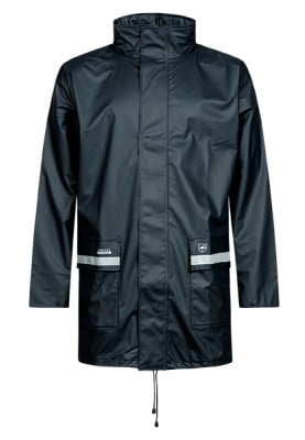 Lyngsøe Rainwear Microflex donkerblauwe regenjas met reflectie