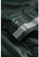 Donkergroen regenjas met reflectie van Lyngsøe Rainwear  3