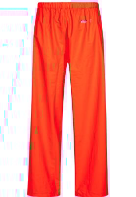Fluor oranje regenbroek van Lyngsøe Rainwear 