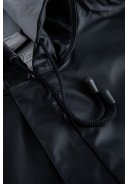 Donkerblauwe halflange regenjas van Lyngsøe Rainwear 4