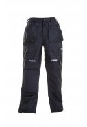 Zwarte ademende werk regenbroek van Lyngsøe Rainwear 3