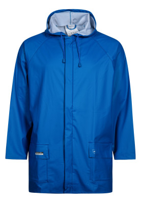 Koningsblauwe regenjas van Lyngsøe Rainwear 
