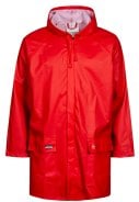 Rode regenjas van Lyngsøe Rainwear 