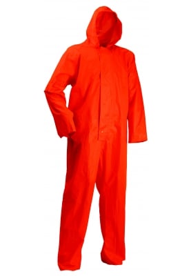 Lyngsøe Rainwear Regenoverall fluor oranje