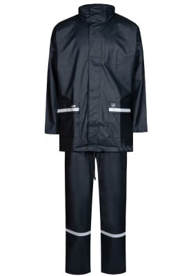 Donkerblauw regenpak van Lyngsøe Rainwear