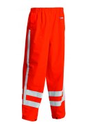 Fluor oranje regenbroek met RWS (reflectiestreep) Lyngsøe Rainwear  2