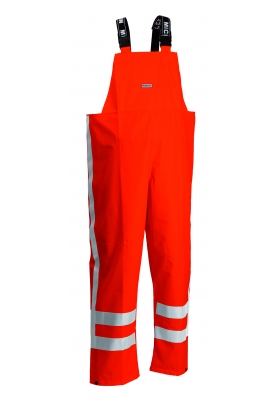 Lyngsøe Rainwear RWS (reflectiestreep)Tuinbroek fluor oranje