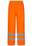 Lyngsøe Rainwear Signaal Microflex regenbroek fluor oranje 2