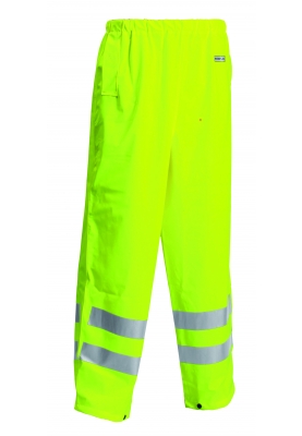 Lyngsøe Rainwear Signaal Microflex regenbroek fluor geel