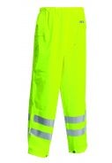 Fluor geel Hi-Vis regenbroek van Lyngsøe Rainwear