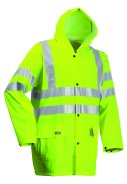 Lyngsøe Rainwear Signaal regenjas fluor geel