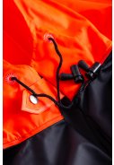 Lyngsøe Rainwear Vissers anorak fluor oranje/marine 2