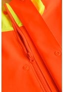 Lyngsøe Rainwear Vissers jack neon oranje / blauw en neon geel 3