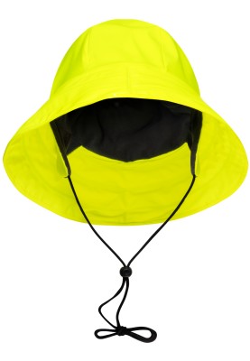 Fluor gele zuidwester van Lyngsøe Rainwear 