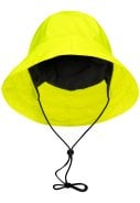 Fluor gele zuidwester van Lyngsøe Rainwear 