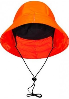 Fluor oranje zuidwester van Lyngsøe Rainwear 