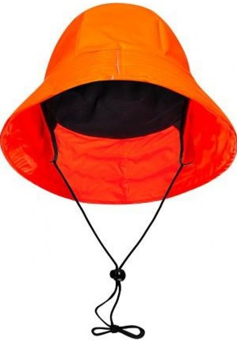 Fluor oranje zuidwester van Lyngsoe Rainwear