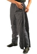 Zwarte extra korte regenbroek met volledige ritssluiting van  Mac in a Sac