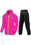 Neon roze kinderregenpak van Mac in a Sac
