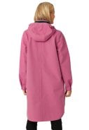 Magenta Haze softshell A-lijn regenjas van Ilse Jacobsen 5