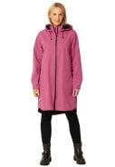 Magenta Haze softshell A-lijn regenjas van Ilse Jacobsen 7